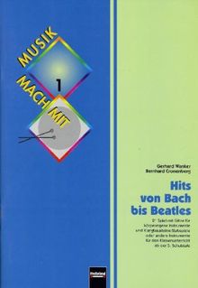 Hits von Bach bis Beatles: 21 Spiel-mit-Sätze für körpereigene Instrumente und Klangbausteine/Stabspiele oder andere Instrumente für den Klassenunterricht ab der 5. Schulstufe. Snbr 8203