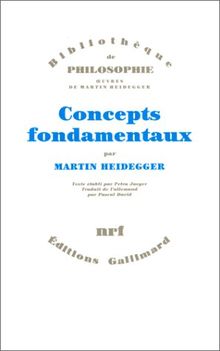 Concepts fondamentaux : cours 1923-1944