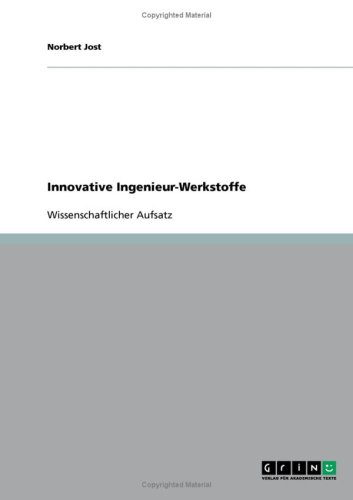 Innovative Ingenieur-Werkstoffe