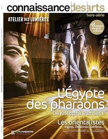 L'Egypte des pharaons : de Khéops à Ramsès II. Les orientalistes : Ingres, Delacroix, Gérôme... : Atelier des lumières, Paris