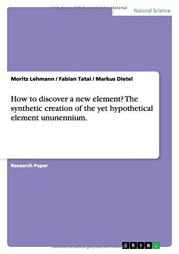 How to discover a new element? The synthetic creation of the yet hypothetical element ununennium