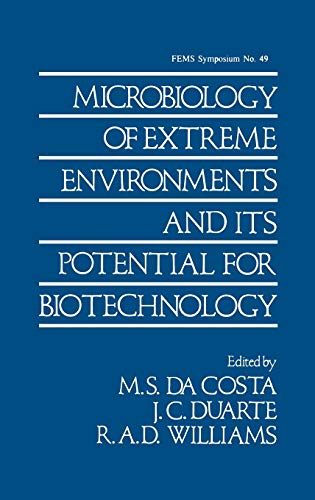 Microbiology of Extreme Environments and its Potential for Biotechnology (Fems Symposium)