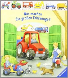 Was machen die großen Fahrzeuge?