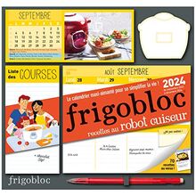 Frigobloc Hebdomadaire 2024 Robot cuiseur (de sept. 2023 à déc. 2024)