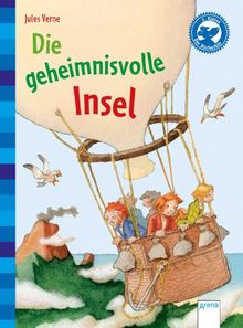 Die geheimnisvolle Insel: Der Bücherbär: Klassiker für Erstleser