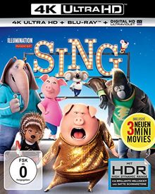 Sing (4K Ultra HD) (+ Blu-ray)
