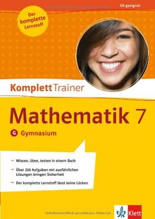 KomplettTrainer Mathematik 7. Klasse: Gymnasium