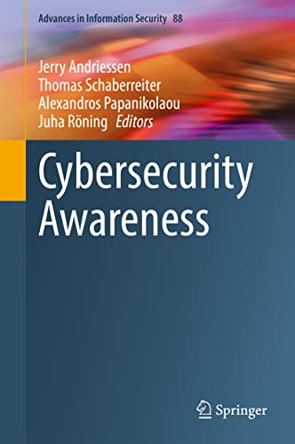 Cybersecurity Awareness (Advances in Information Security, 88, Band 88)