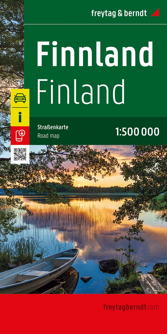 Finnland, Straßenkarte 1:500.000, freytag & berndt (freytag & berndt Auto + Freizeitkarten)