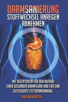 Darmsanierung - Stoffwechsel anregen - Abnehmen --- Mit Rezeptideen für den Aufbau einer gesunden Darmflora und für eine gesteigerte Fettverbrennung. von Reckstätter, Mira | Buch | Zustand sehr gut