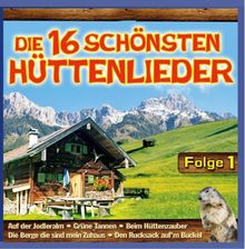 Die 16 Schönsten Hüttenlieder; Folge 1; Grüne Tannen; Wo der Wildbach rauscht; Der alte Jäger; Zillertaler Schürzenjäger; Willi Kröll; Da Zillertaler und die Geigerin; Milser Buam; Klostertaler; Zillertaler Haderlumpen; 4 Tiroler Buam;