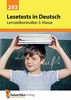 Lesetests in Deutsch - Lernzielkontrollen 3. Klasse (Lernzielkontrollen, Tests und Proben, Band 293)