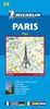 Plan de ville: Paris, numéro 54 (Michelin Maps)