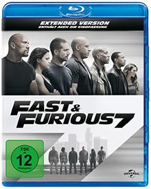 Fast & Furious 7 - Extended Version  (inkl. Digital Ultraviolet) [Blu-ray]