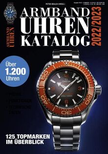 Armbanduhren Katalog 2022/2023: 125 Top-Marken im Überblick