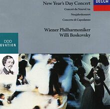 New Year's Day Concert Concert Du nouvel An neujahrskonzert concerto di Capodanno Wiener Philharmoniker Willi boskovsky decca 1991