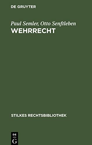 Wehrrecht: Wehrgesetz vom 21. Mai 1935