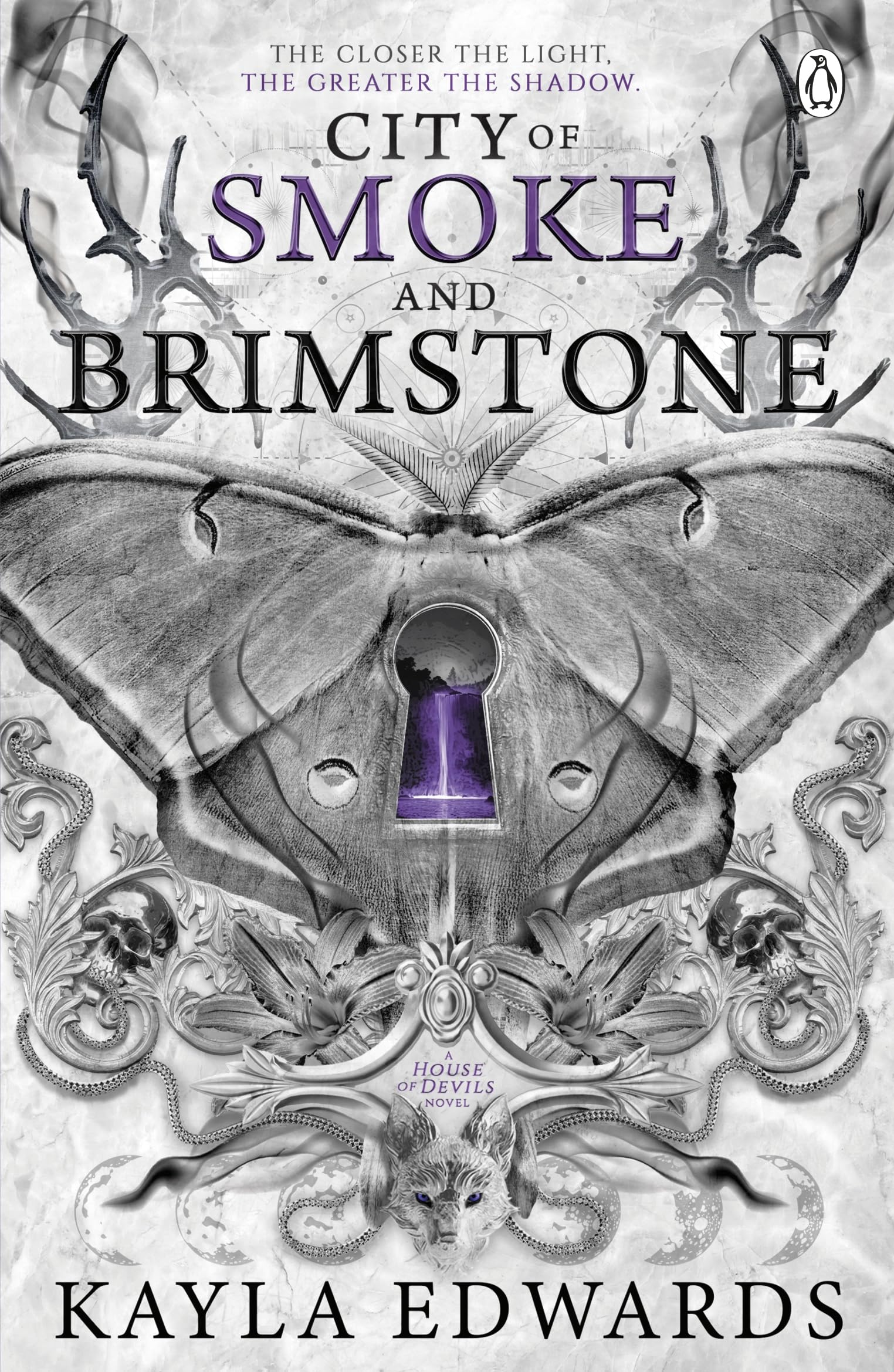 Kayla Edwards City Of Smoke And Brimstone, A Sweeping Romantasy Saga Of Dark Magic, Dangerous Love And The Battle Between Light And Chaos (House Of Devils, 4)