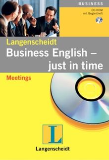 Langenscheidt - Just in time Business English: Meetings