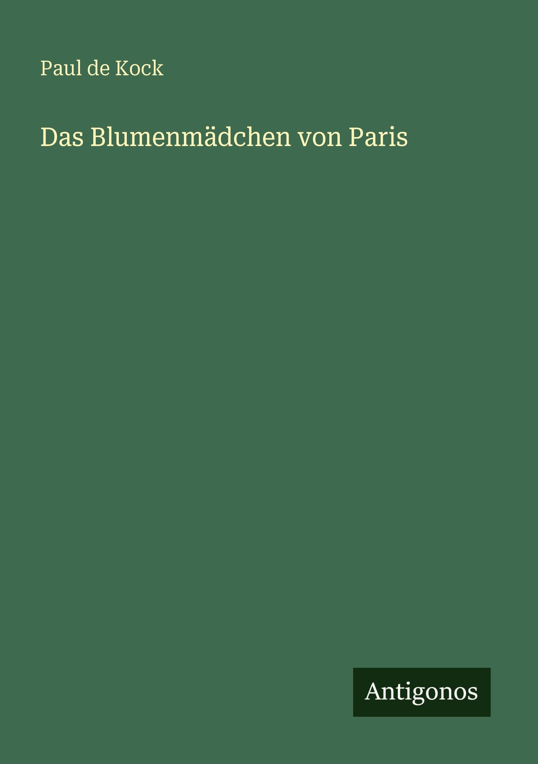 Das Blumenmädchen von Paris