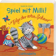 Spiel mit Milli! Folge der roten Schnur