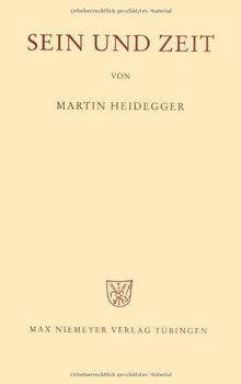 Sein Und Zeit Von Martin Heidegger