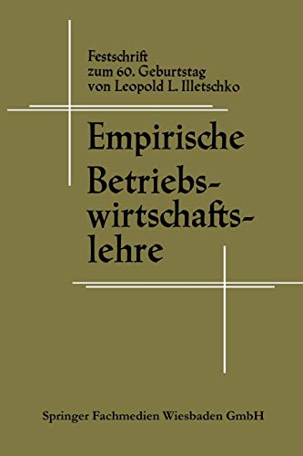 Empirische Betriebswirtschaftslehre