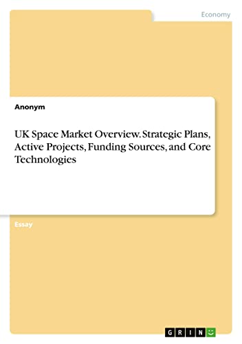 UK Space Market Overview. Strategic Plans, Active Projects, Funding Sources, and Core Technologies