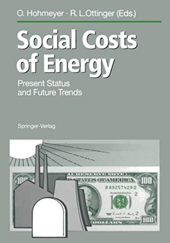 Social Costs of Energy: Present Status and Future Trends