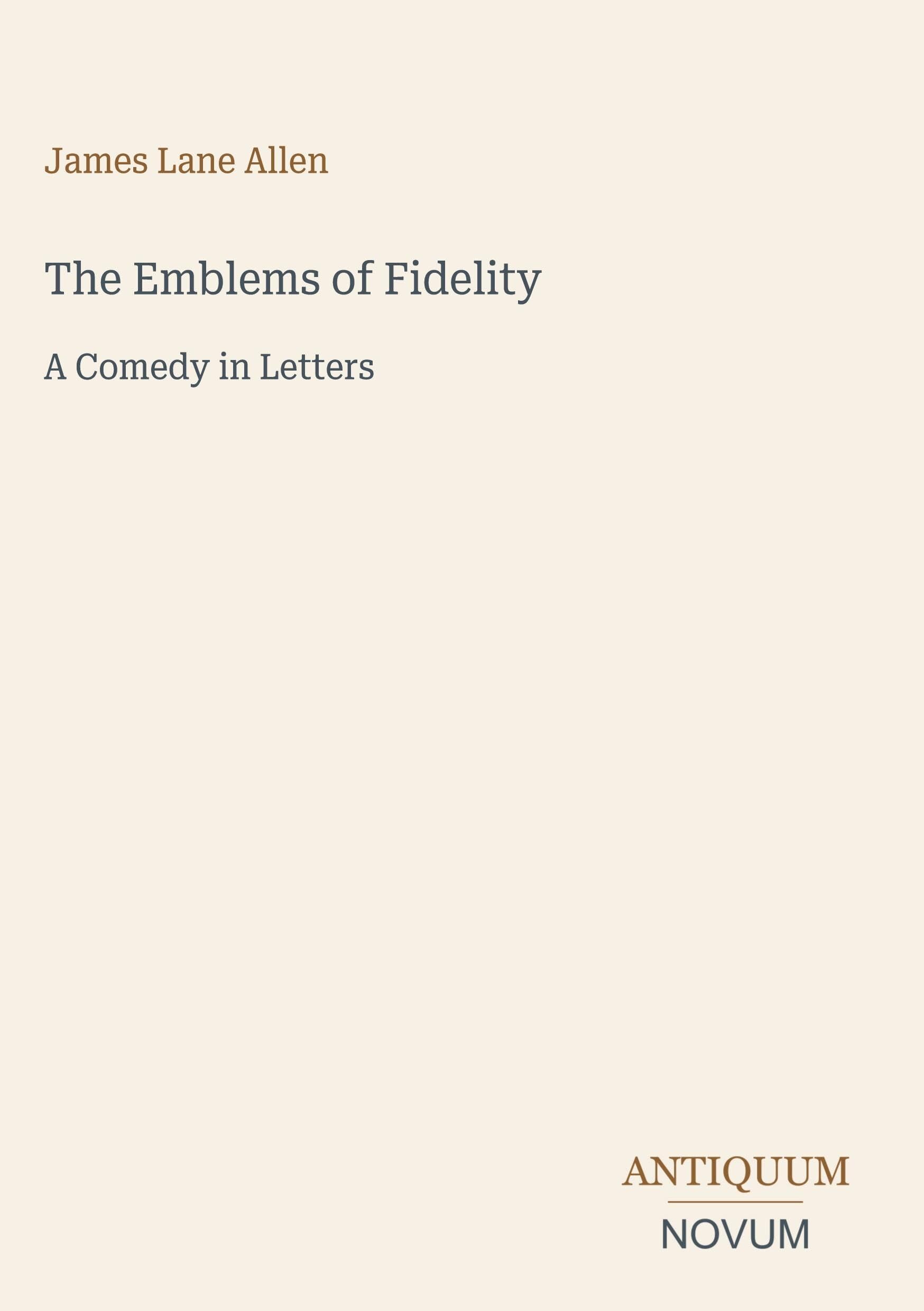 The Emblems of Fidelity