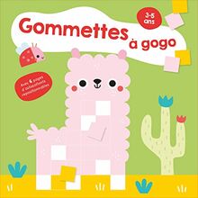 Le lama : gommettes à gogo