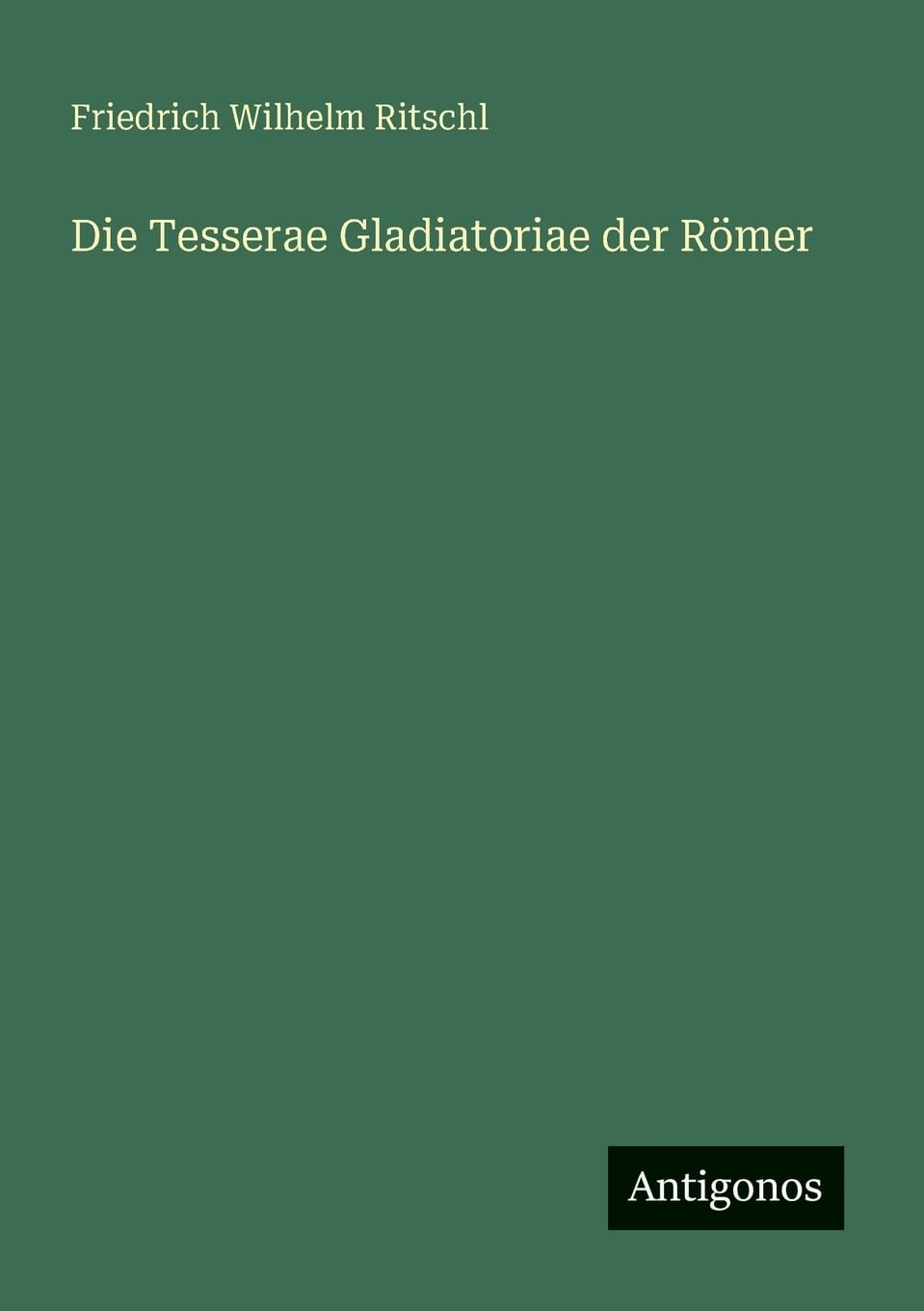 Die Tesserae Gladiatoriae der Römer