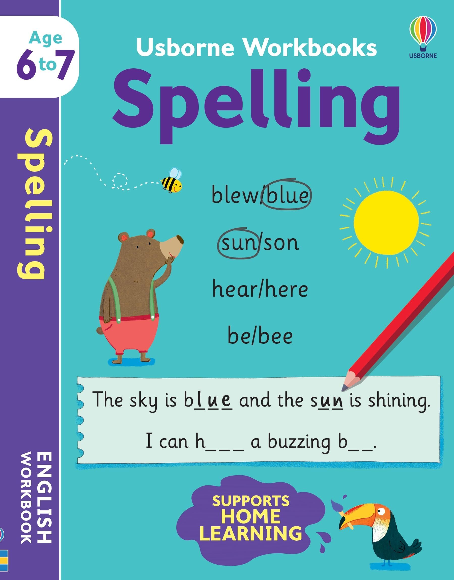 Jane Bingham Usborne Workbooks Spelling 6-7