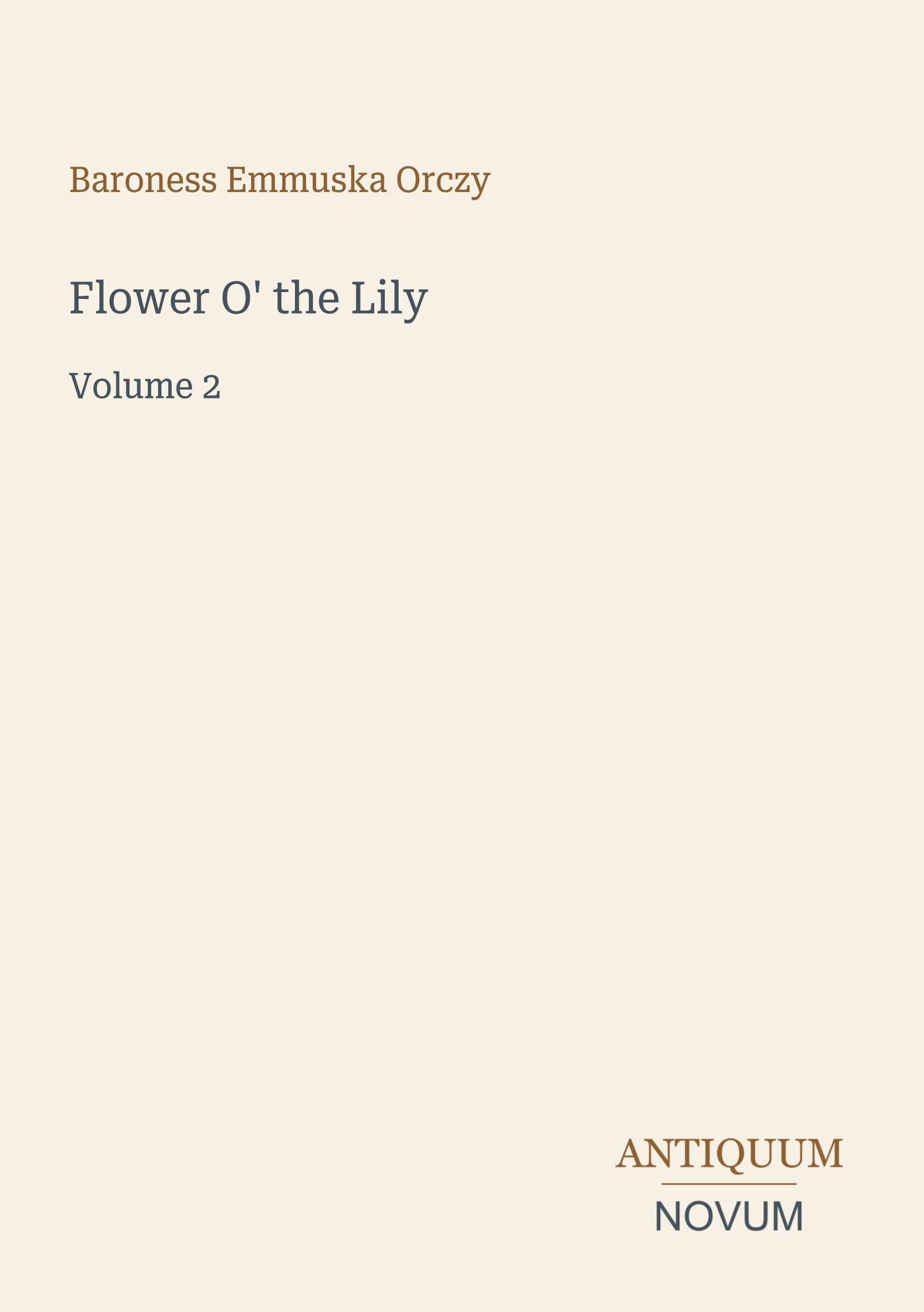 Flower O' the Lily