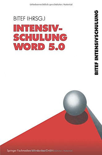 Intensivschulung Word 5.0