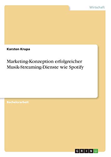 Marketing-Konzeption erfolgreicher Musik-Streaming-Dienste wie Spotify