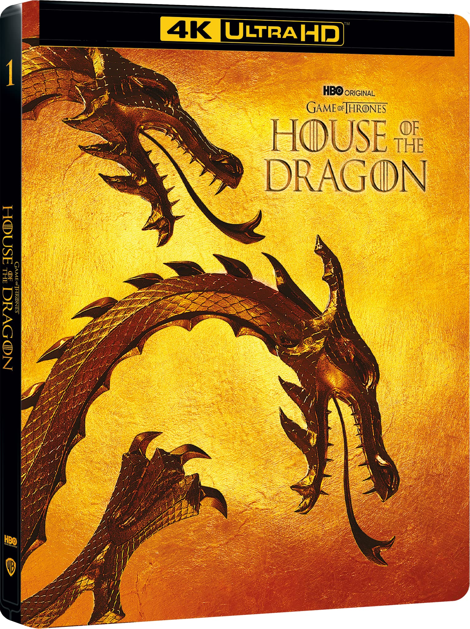 Blu-Ray 4K Uhd House Of The Dragon - Stagione 01 (4 4K Uhd) (Steelbook)