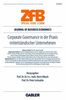 Corporate Governance in der Praxis mittelständischer Unternehmen (ZfB Special Issue)