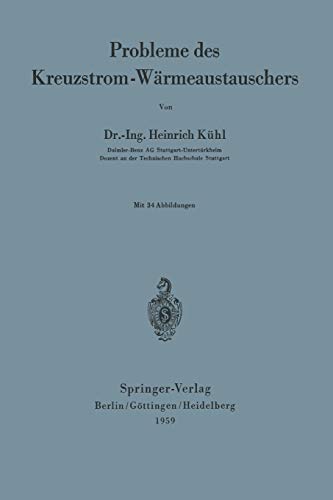 Probleme des Kreuzstrom-Wärmeaustauschers