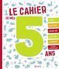 Le cahier de mes 5 ans