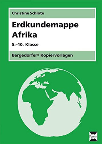 Erdkundemappe Afrika - Christine Schlote Kartoniert (TB)