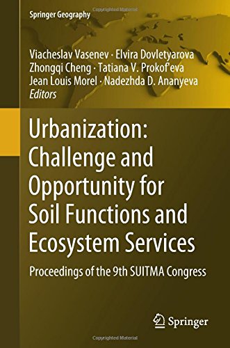 Urbanization: Challenge and Opportunity for Soil Functions and Ecosystem Services: Proceedings of the 9th SUITMA Congress (Springer Geography)