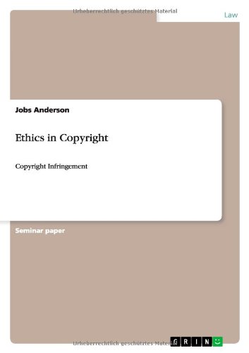 Ethics in Copyright: Copyright Infringement