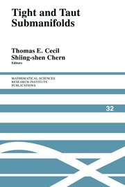 Tight and taut submanifolds. Papers in memory of Nicolaas H. Kuiper