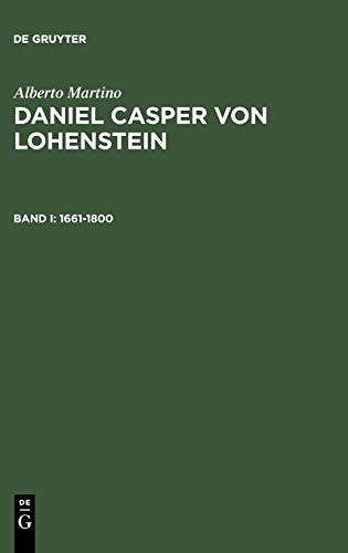 1661-1800 (Alberto Martino: Daniel Casper von Lohenstein)