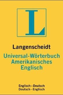 Langenscheidts Universal-Wörterbuch, Amerikanisches Englisch