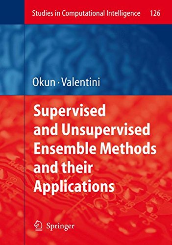 Supervised and Unsupervised Ensemble Methods and their Applications (Studies in Computational Intelligence)