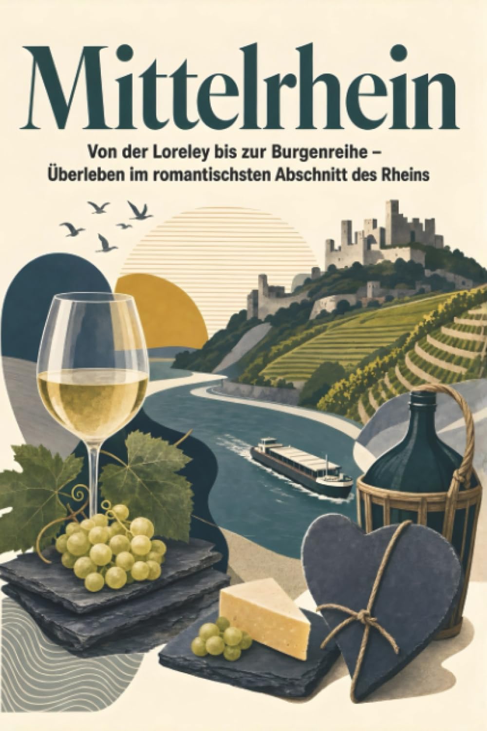 Mittelrhein: Von der Loreley bis zur Burgenreihe – Überleben im romantischsten Abschnitt des Rheins. Das perfekte Geschenk für Einheimische & Zugezogene rund um Koblenz & Bingen –.