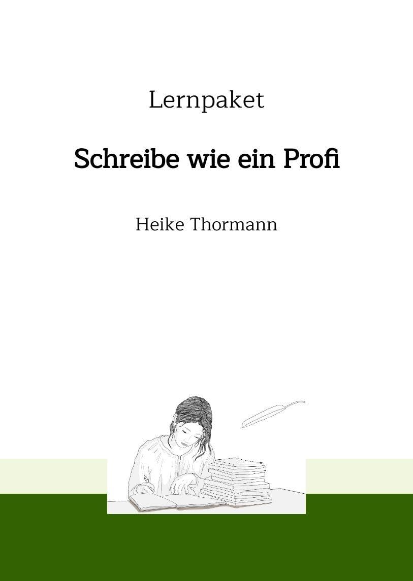 Lernpaket: Schreibe wie ein Profi