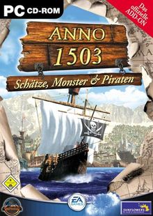 Anno 1503, Schätze, Monster & Piraten, Das offizielle Add-On, CD-ROM Für Windows 98/2000/ME/XP